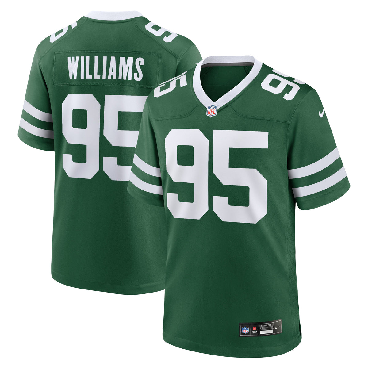 Quinnen Williams New York Jets Nike Game Jersey Legacy Green