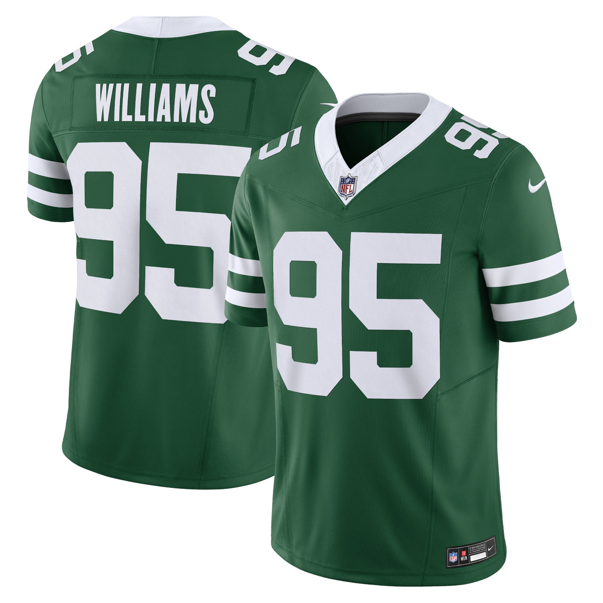 Quinnen Williams New York Jets Nike Vapor F.U.S.E. Limited Jersey Legacy Green