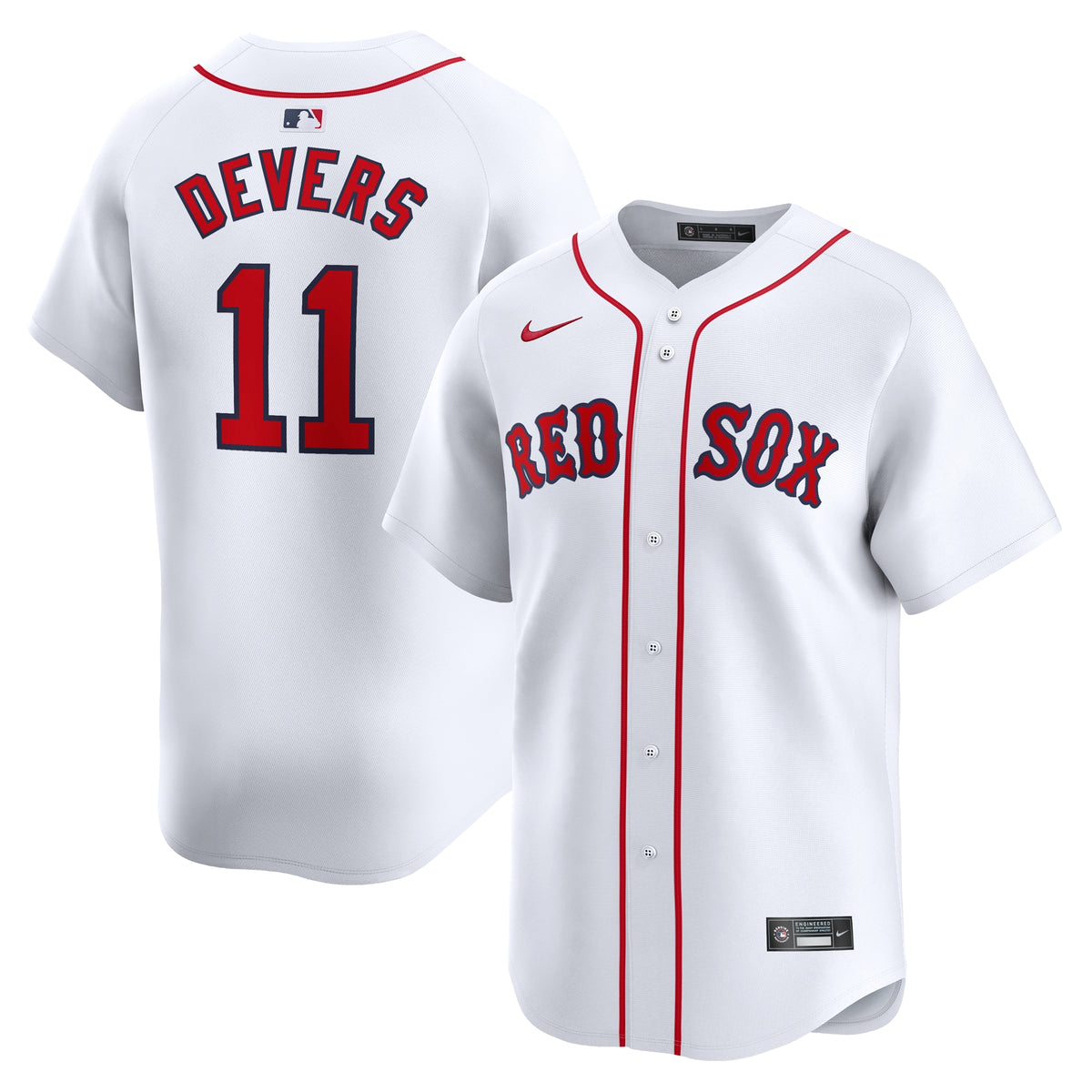 Rafael Devers Boston Red Sox Nike Home Limited Player Jersey White