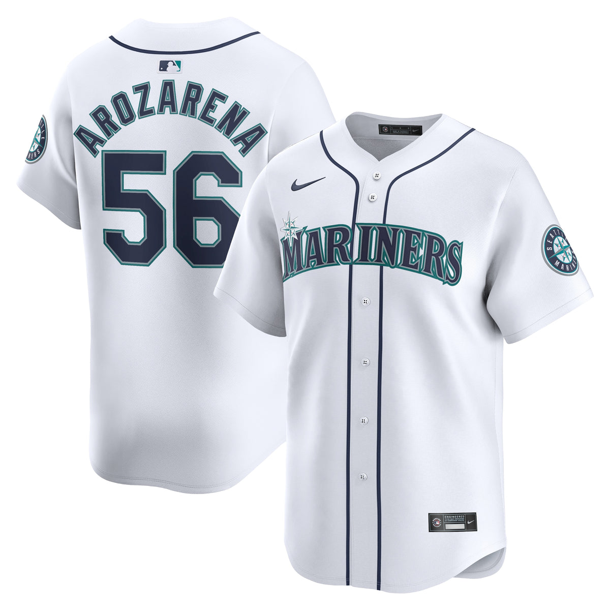 Randy Arozarena Seattle Mariners Nike Home Limited Player Jersey White
