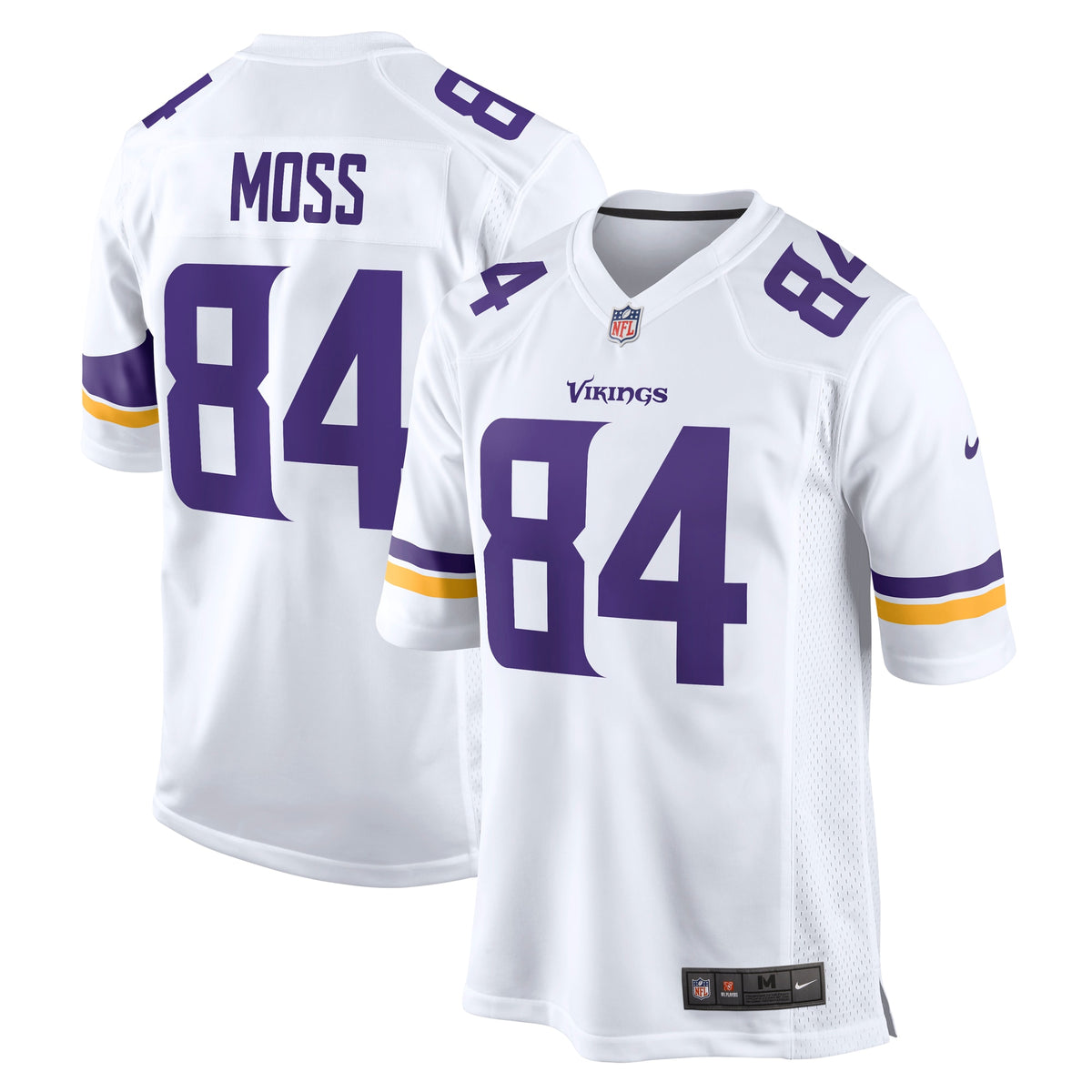 Randy Moss Minnesota Vikings Nike Retired Player Game Jersey White