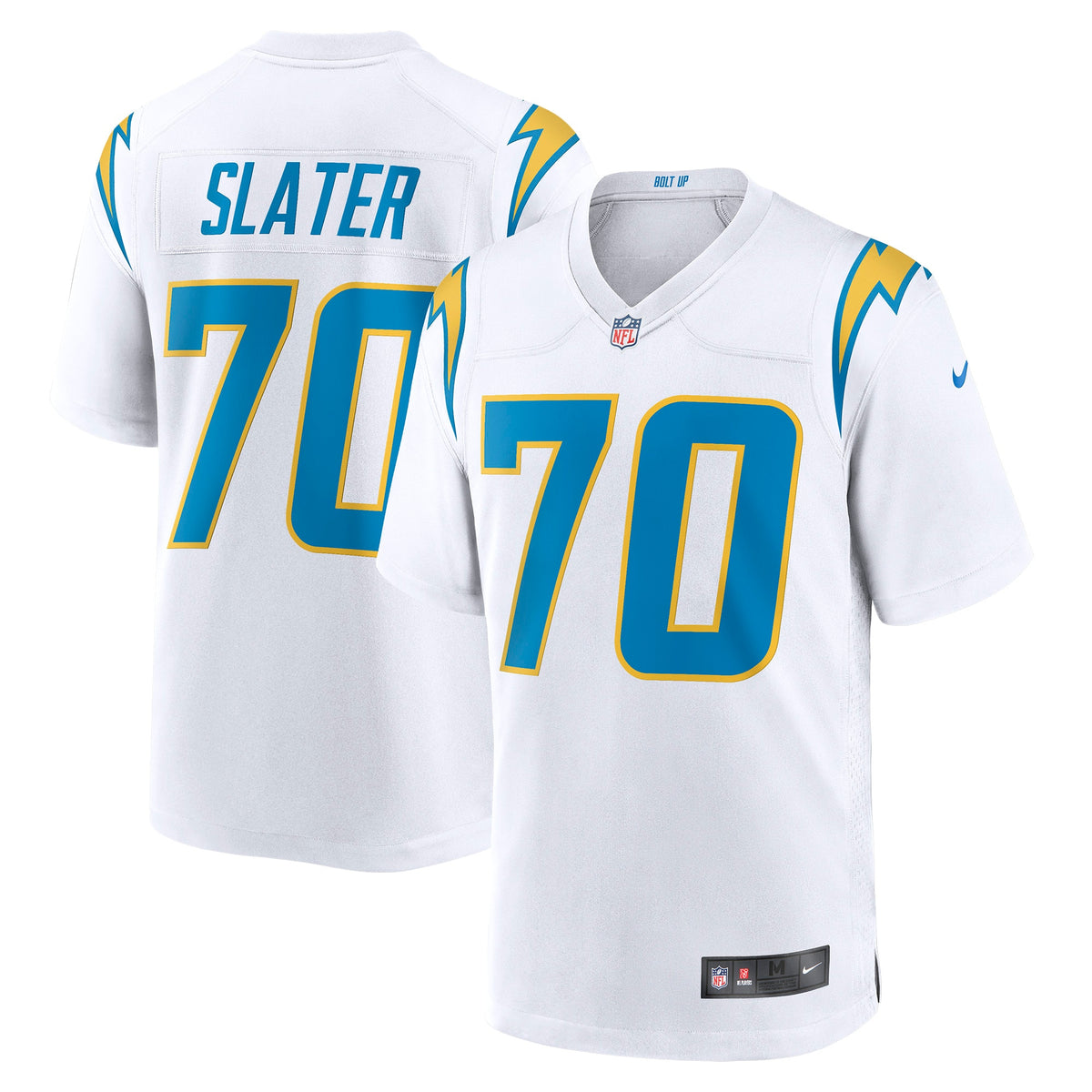 Rashawn Slater Los Angeles Chargers Nike Game Jersey White