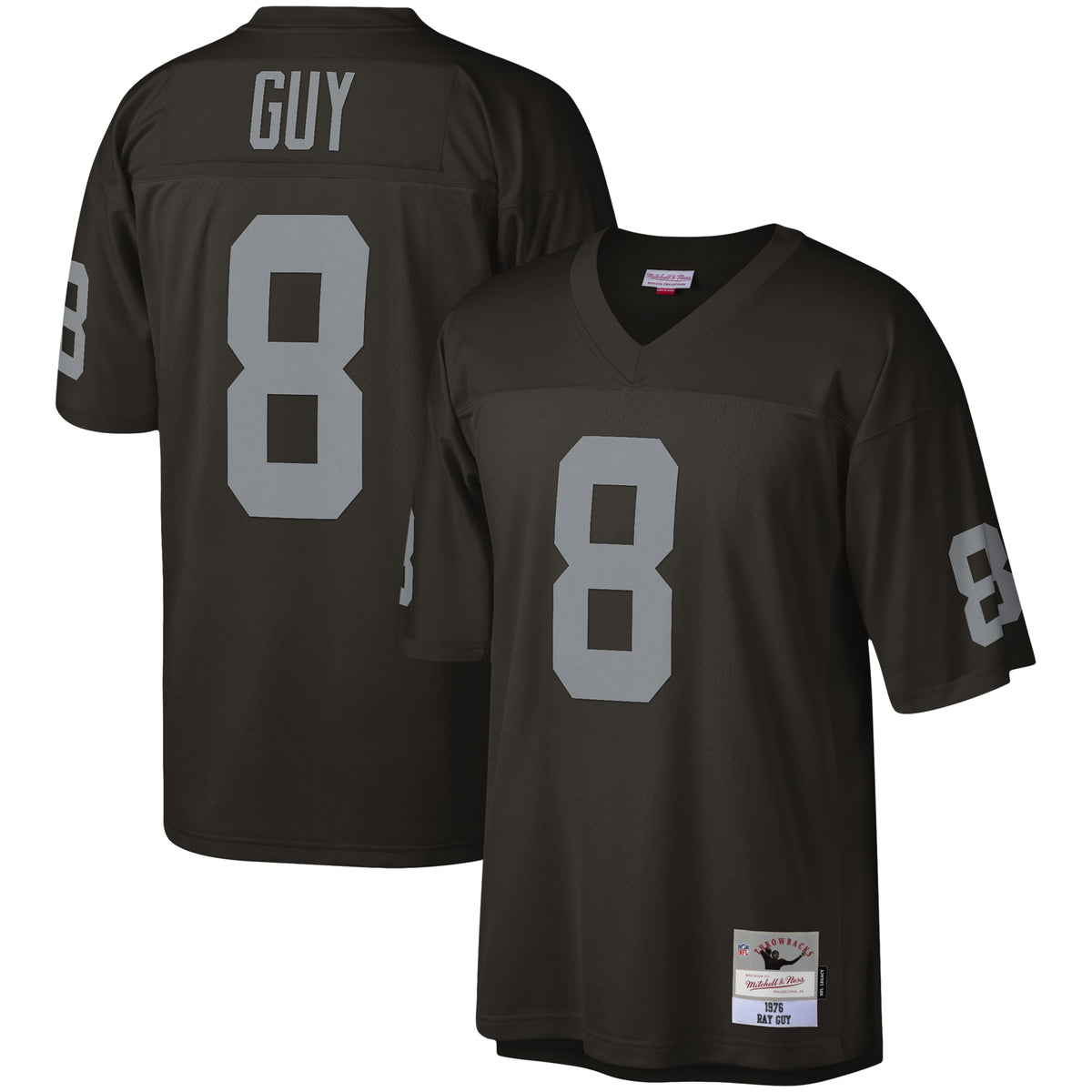 Ray Guy Las Vegas Raiders Mitchell Ness Legacy Replica Jersey Black