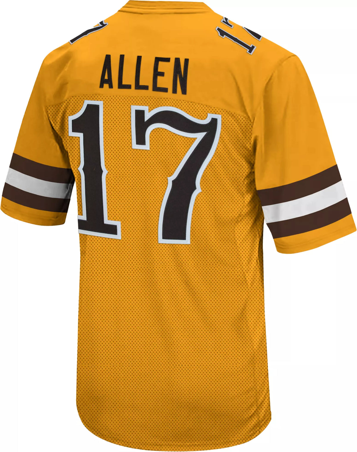 Retro Brand Wyoming Cowboys Gold Josh Allen Jersey