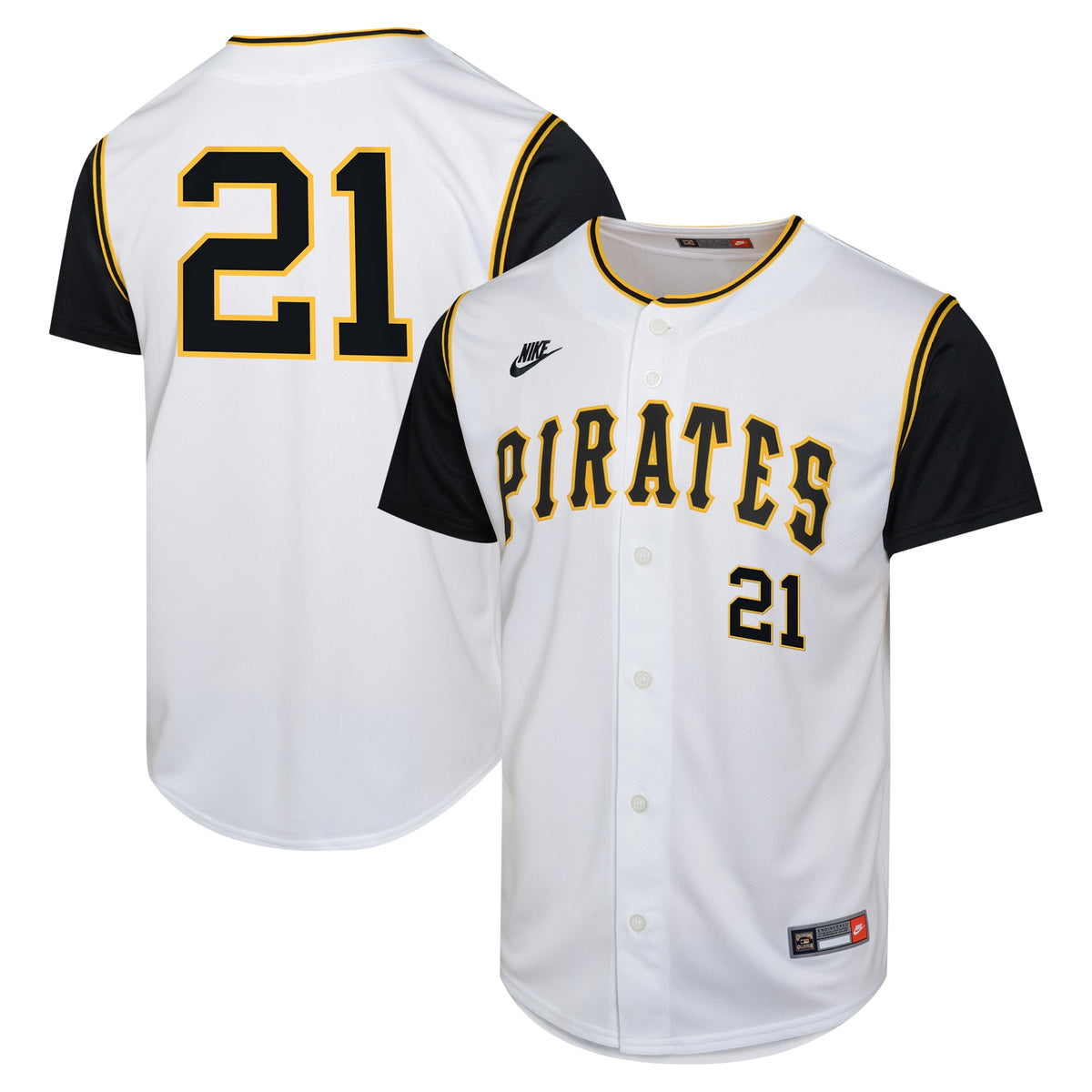 Roberto Clemente Pittsburgh Pirates Nike Youth Cooperstown Collection Limited Player Jersey White