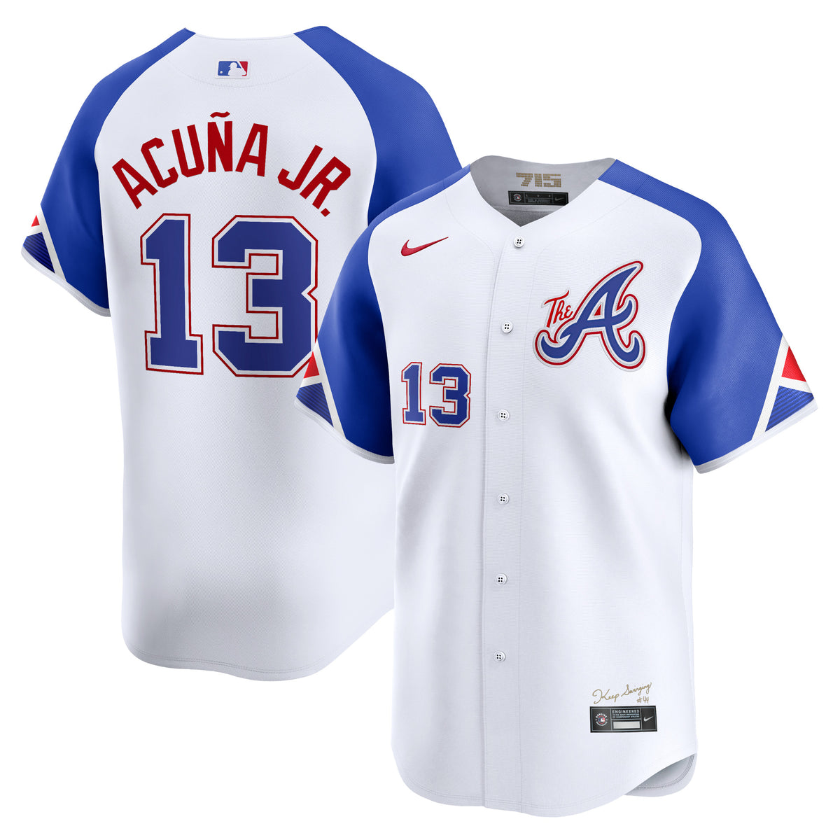 Ronald Acuí±a Jr. Atlanta Braves Nike City Connect Limited Player Jersey White