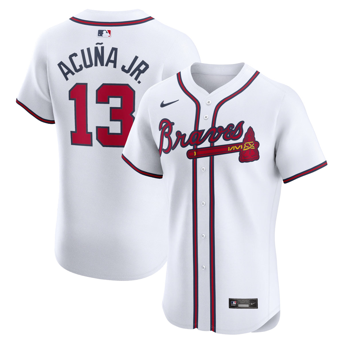 Ronald Acuí±a Jr. Atlanta Braves Nike Home Elite Jersey White