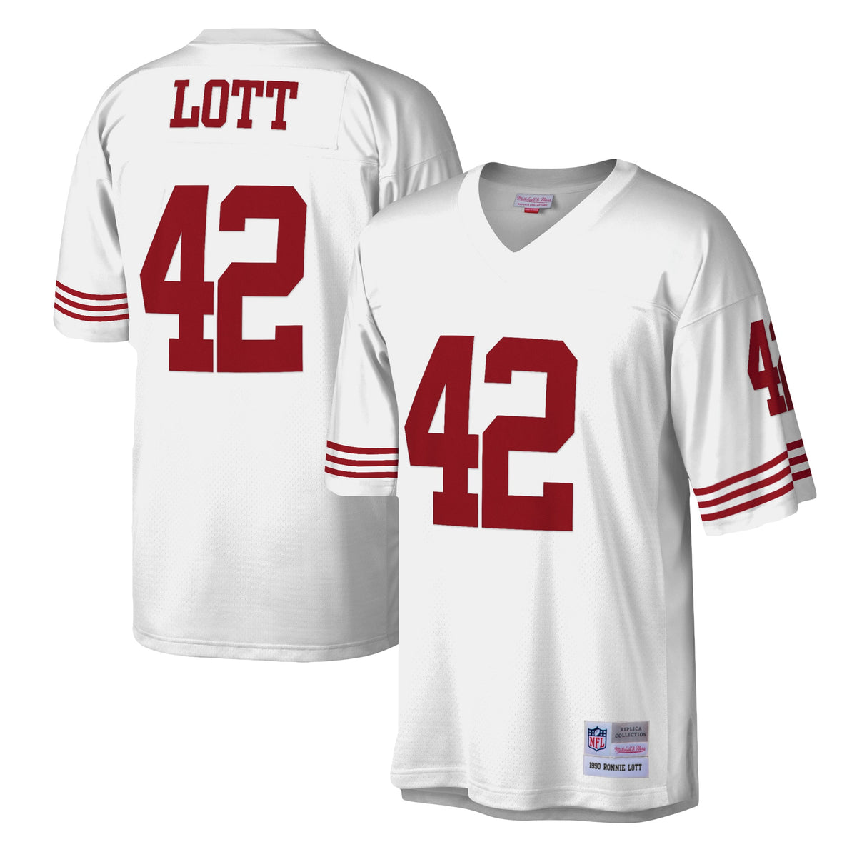 Ronnie Lott San Francisco 49ers Mitchell Ness Legacy Replica Jersey White