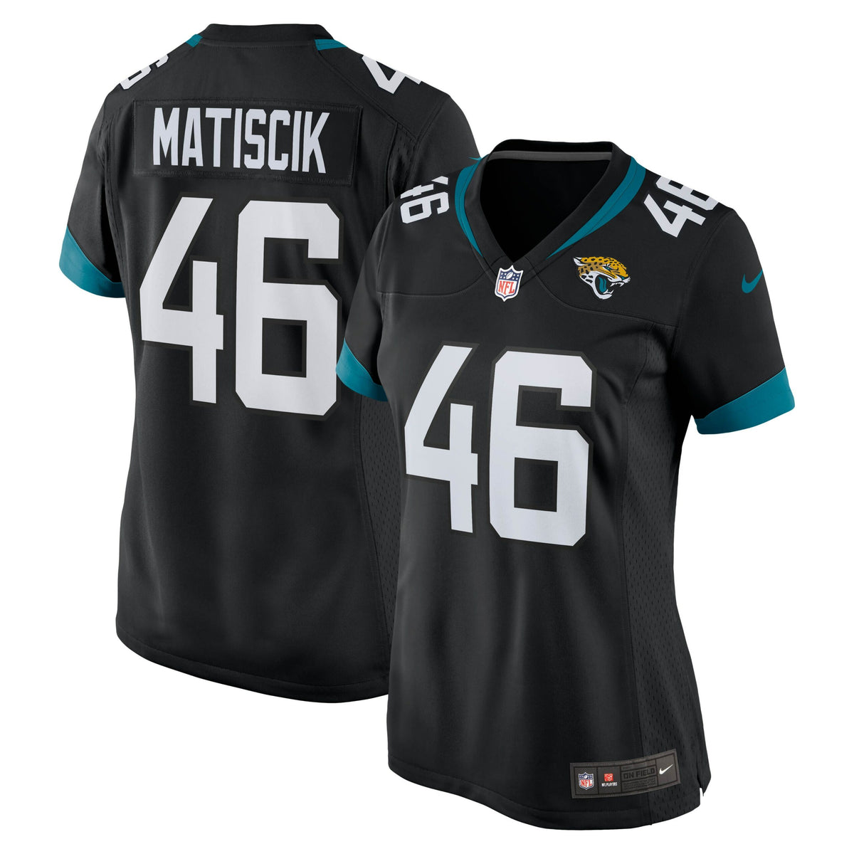 Ross Matiscik Jacksonville Jaguars Nike Women's Game Jersey Black