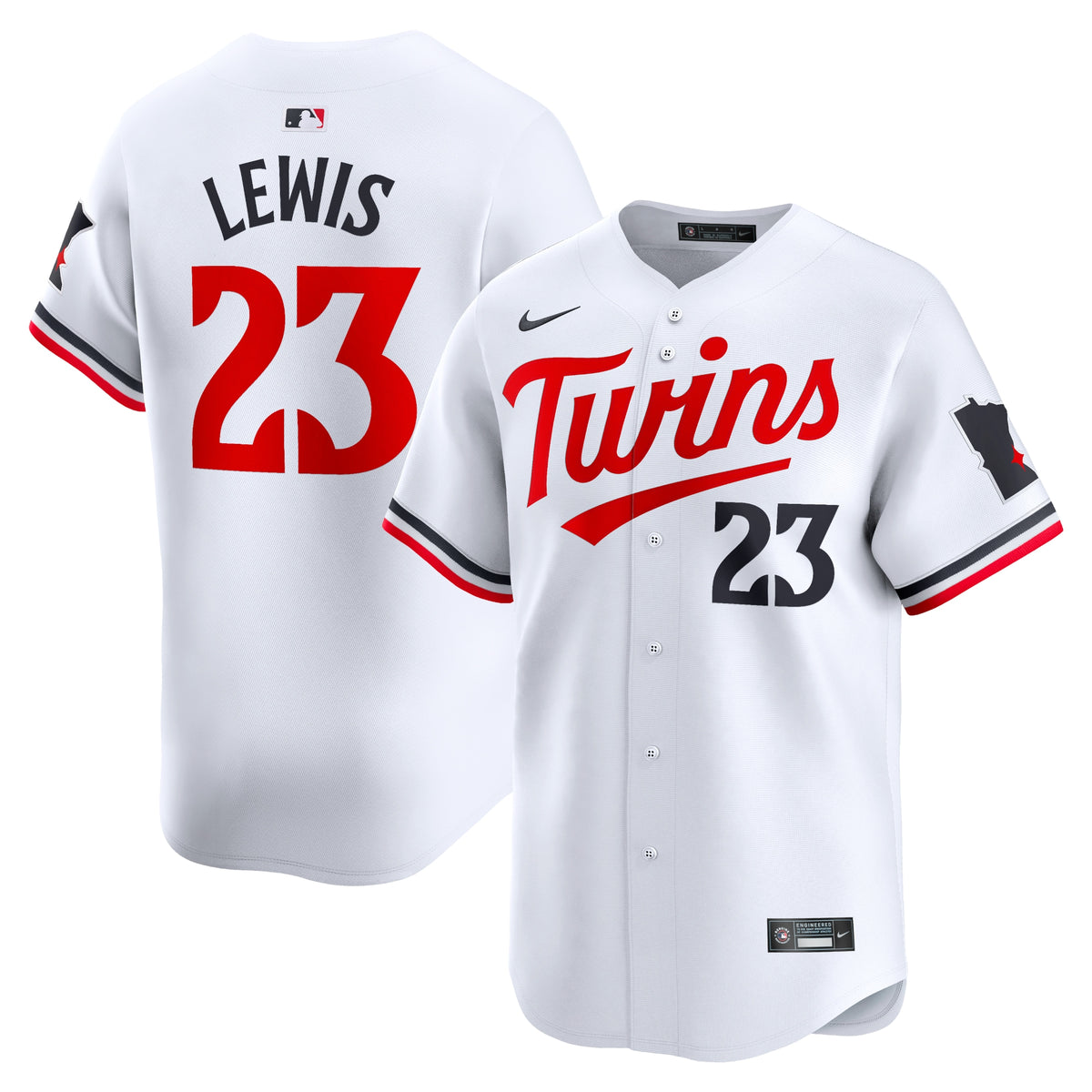 Royce Lewis Minnesota Twins Nike Home Limited Player Jersey White