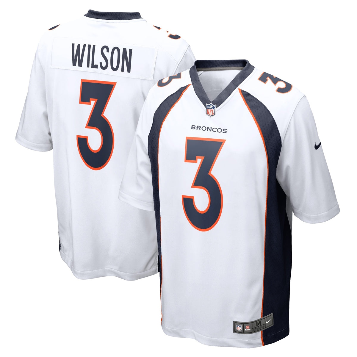 Russell Wilson Denver Broncos Nike Game Jersey White