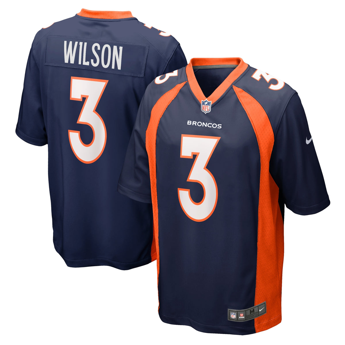 Russell Wilson Denver Broncos Nike Youth Game Jersey Navy