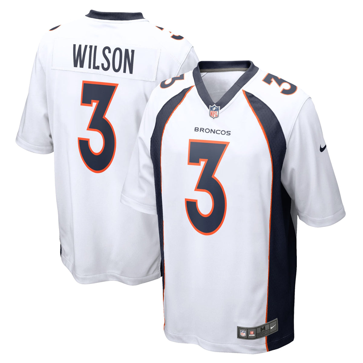 Russell Wilson Denver Broncos Nike Youth Game Jersey White