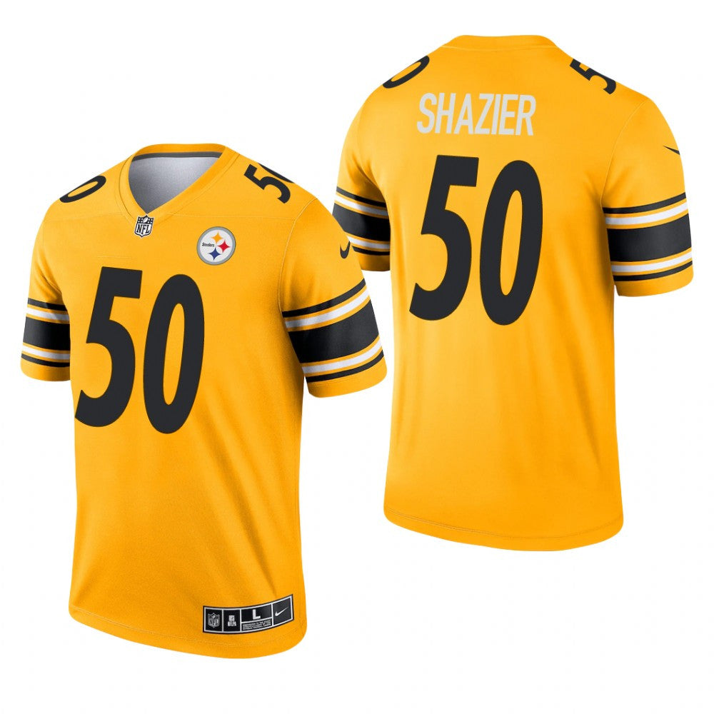 Ryan Shazier Pittsburgh Steelers Gold Jersey Inverted Legend Men's