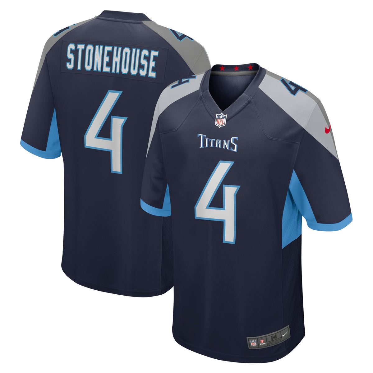 Ryan Stonehouse Tennessee Titans Nike Game Player Jersey Navy