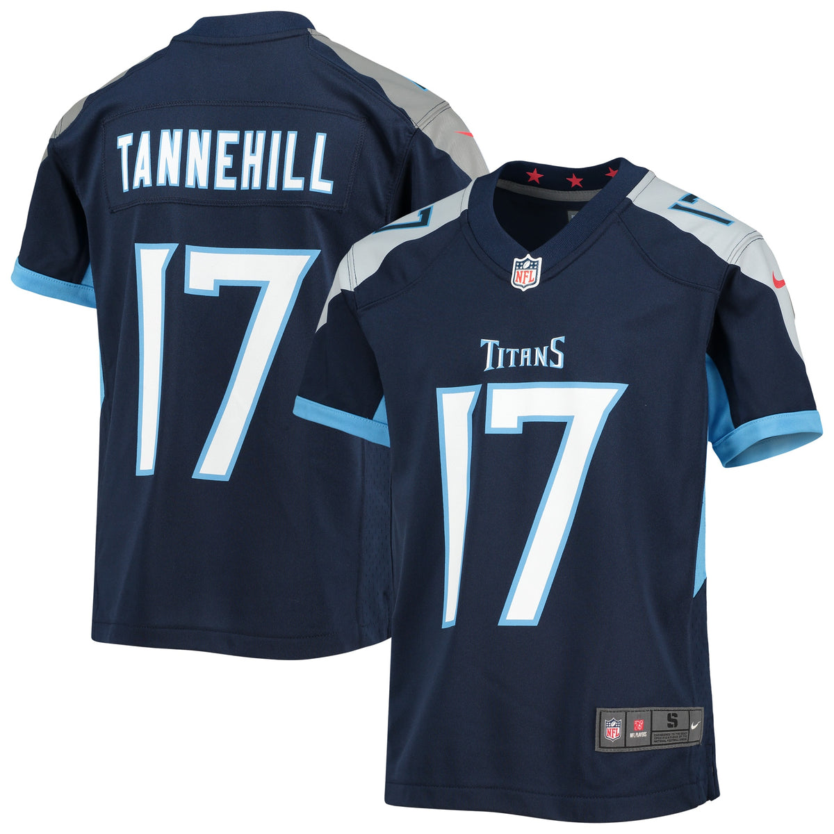 Ryan Tannehill Tennessee Titans Nike Youth Game Jersey Navy