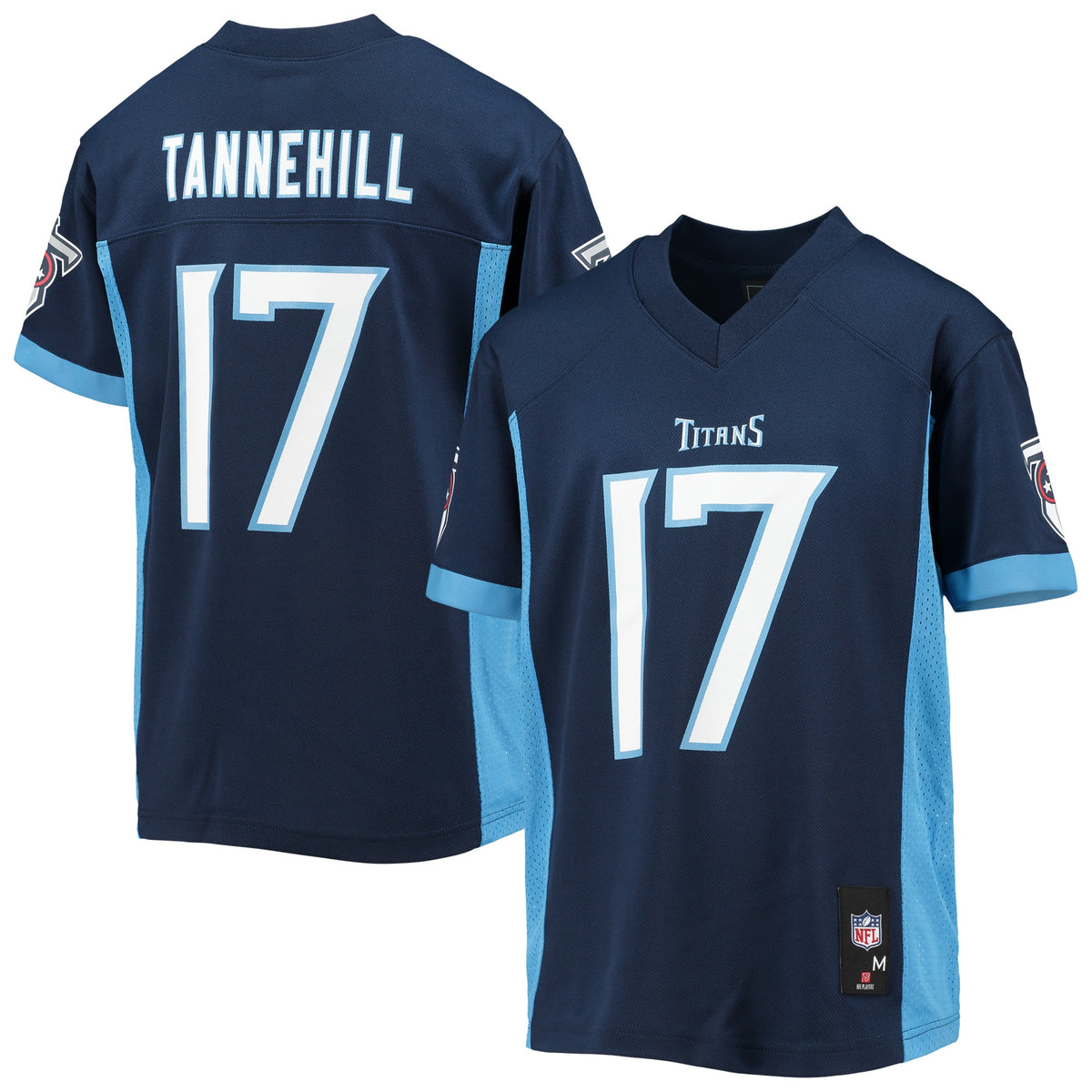 Ryan Tannehill Tennessee Titans Youth Replica Player Jersey Navy