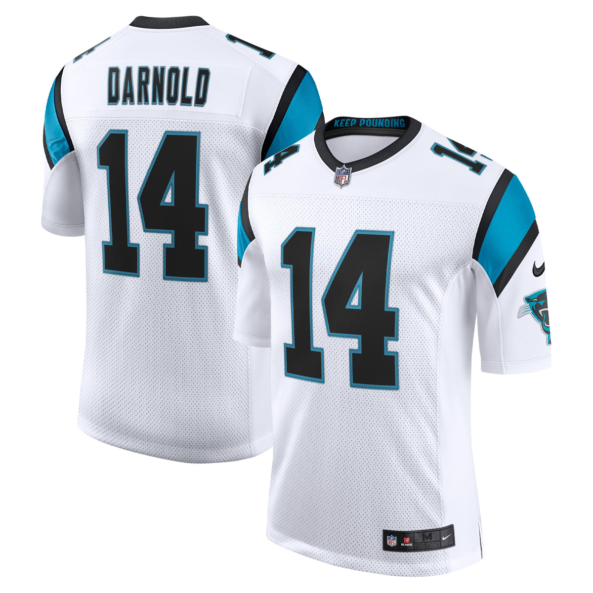 Sam Darnold Carolina Panthers Nike Vapor Limited Jersey White