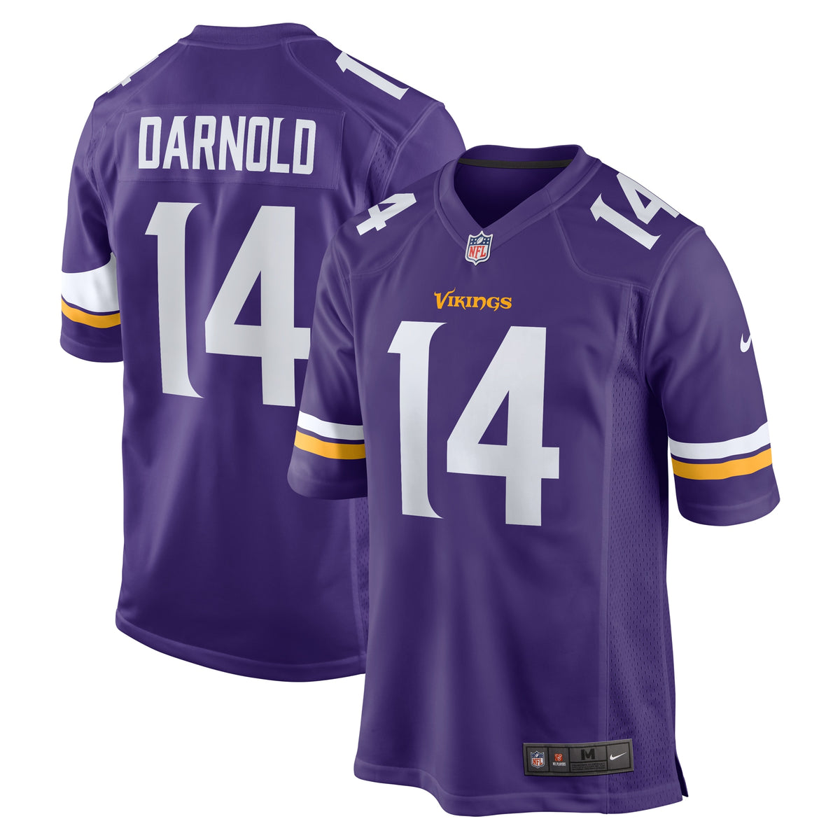 Sam Darnold Minnesota Vikings Nike Team Game Jersey Purple