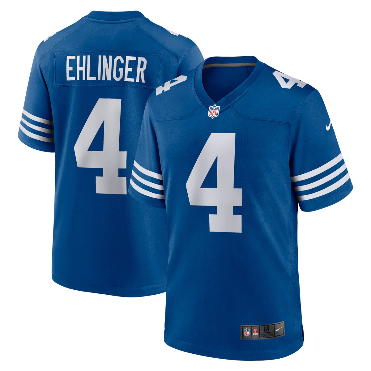Sam Ehlinger Indianapolis Colts Nike Game Player Jersey Blue