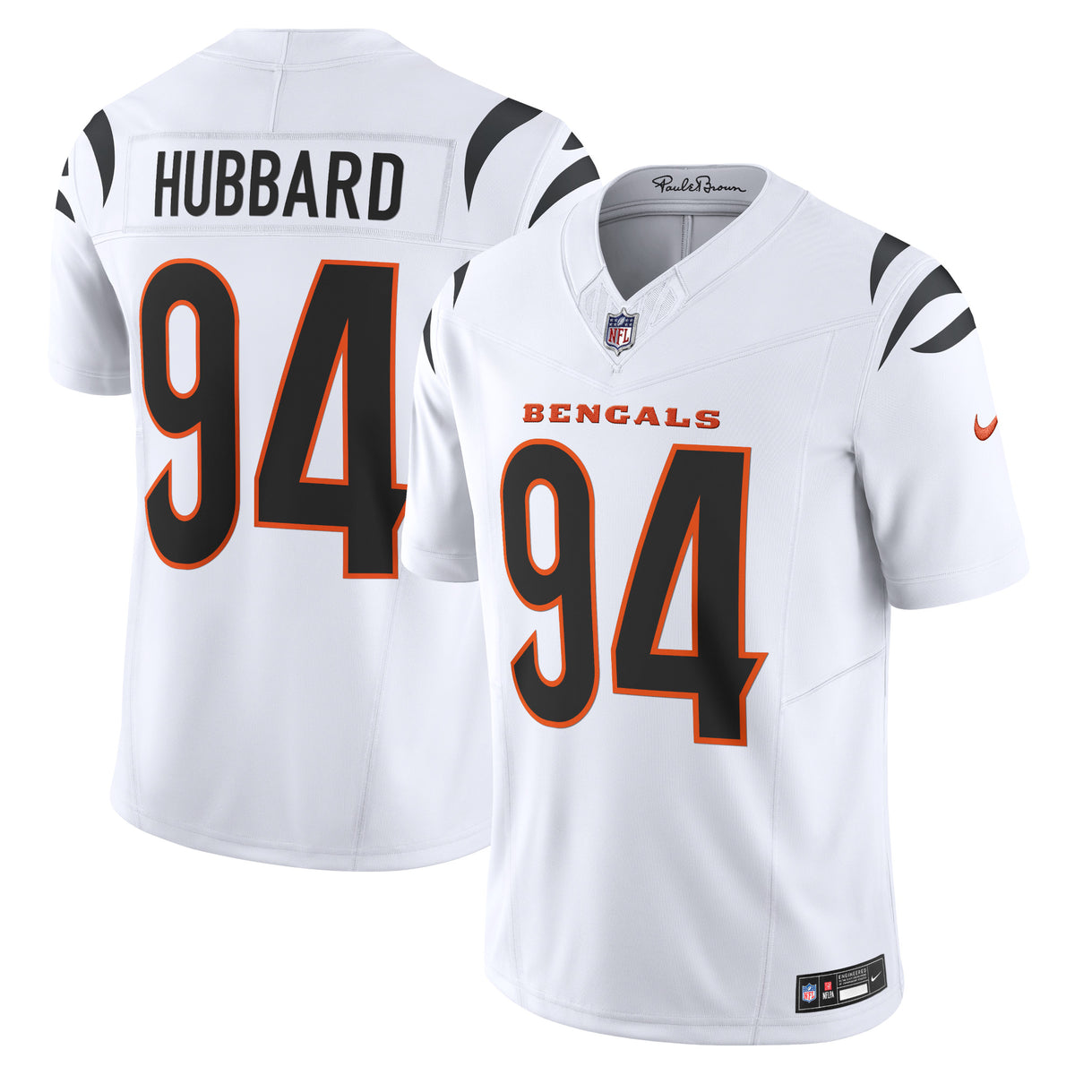 Sam Hubbard Cincinnati Bengals Nike Vapor F.U.S.E. Limited Jersey White