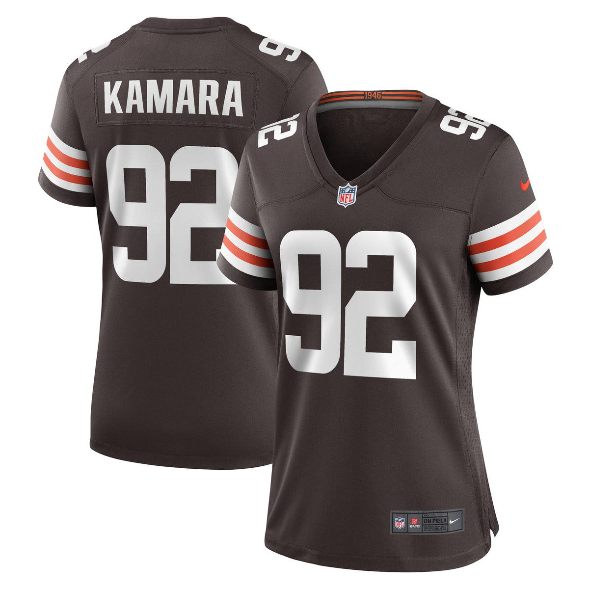 Sam Kamara Cleveland Browns Nike Women's Team Game Jersey Brown