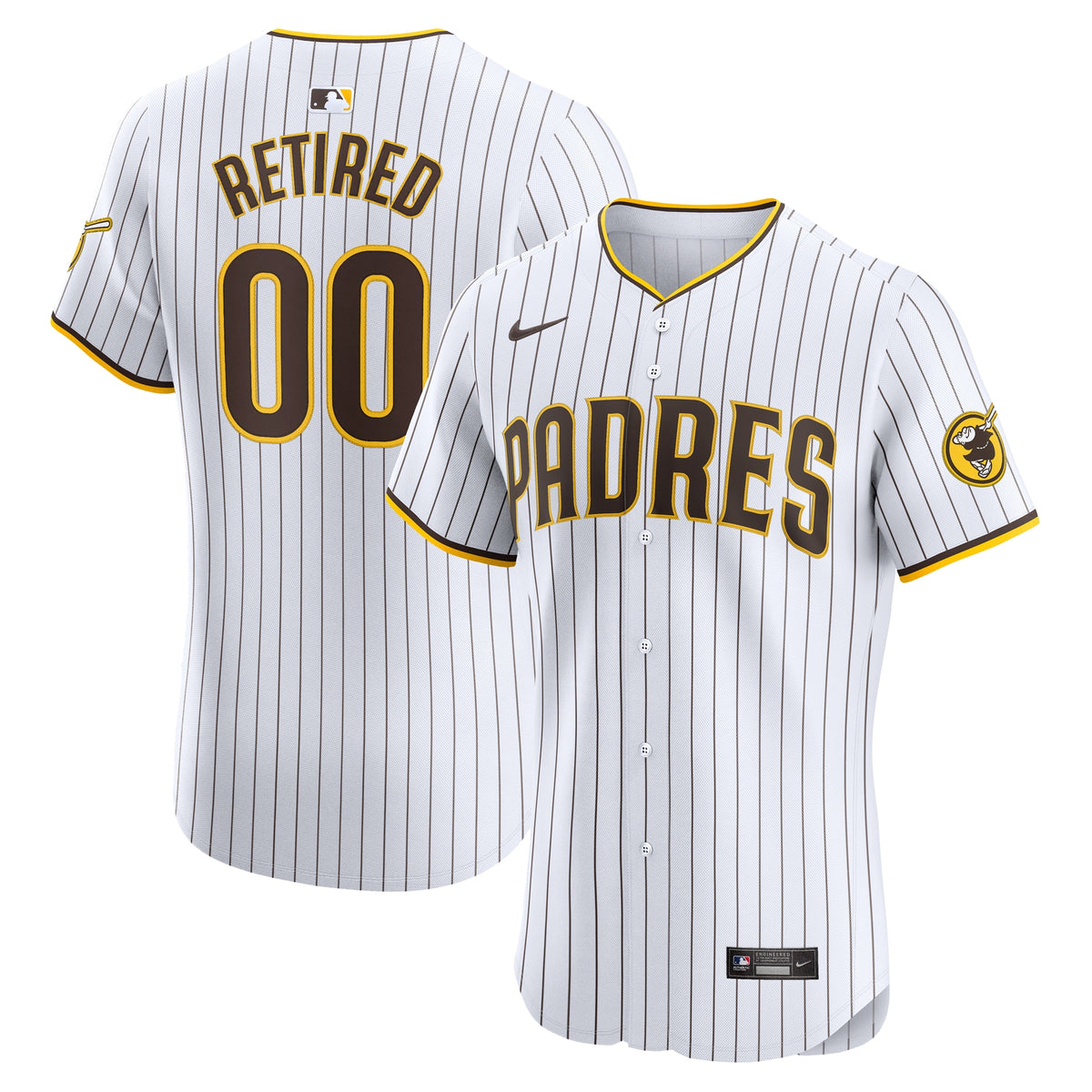 San Diego Padres Nike Home Elite Pick-A-Player Retired Roster Jersey White