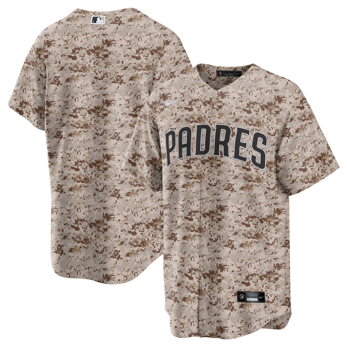 San Diego Padres Nike USMC Alternate Replica Team Jersey Camo