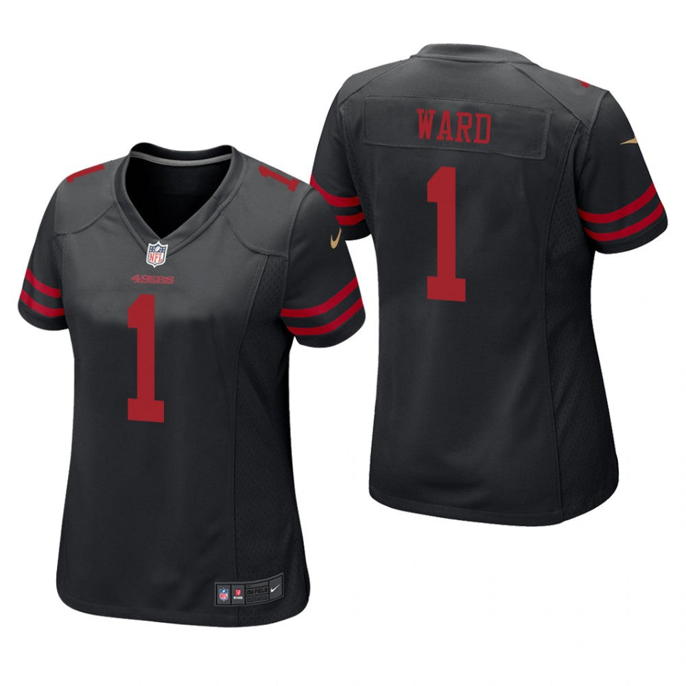 San Francisco 49ers Jimmie Ward Black Jersey Game Women's