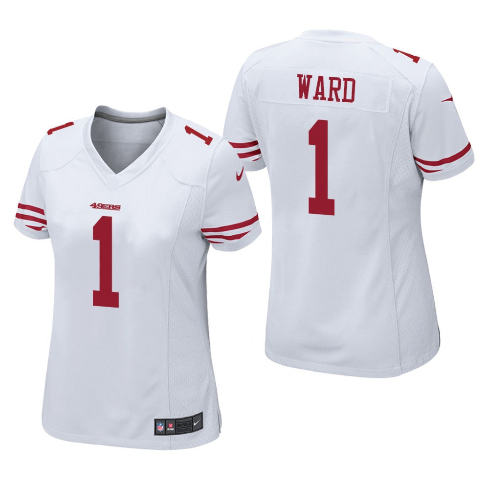 San Francisco 49ers Jimmie Ward White Jersey Game Women's