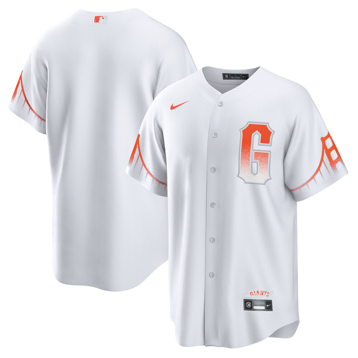 San Francisco Giants Nike City Connect Replica Jersey White