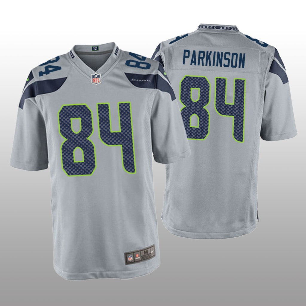 Seattle Seahawks Colby Parkinson Gray Jersey Game Men's