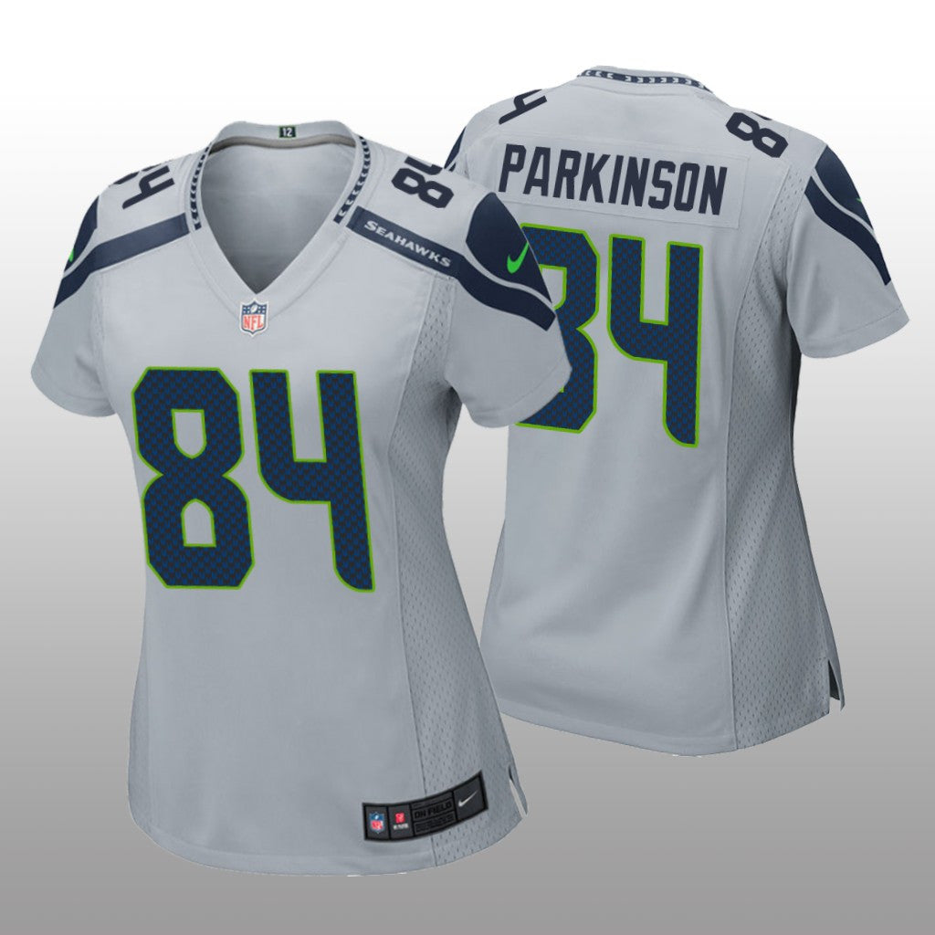 Seattle Seahawks Colby Parkinson Gray Jersey Game Women's
