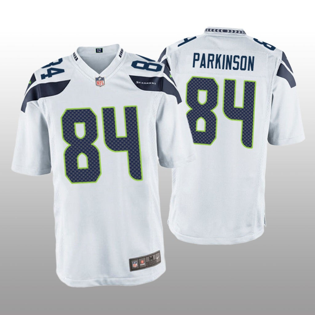Seattle Seahawks Colby Parkinson White Jersey Game Men's