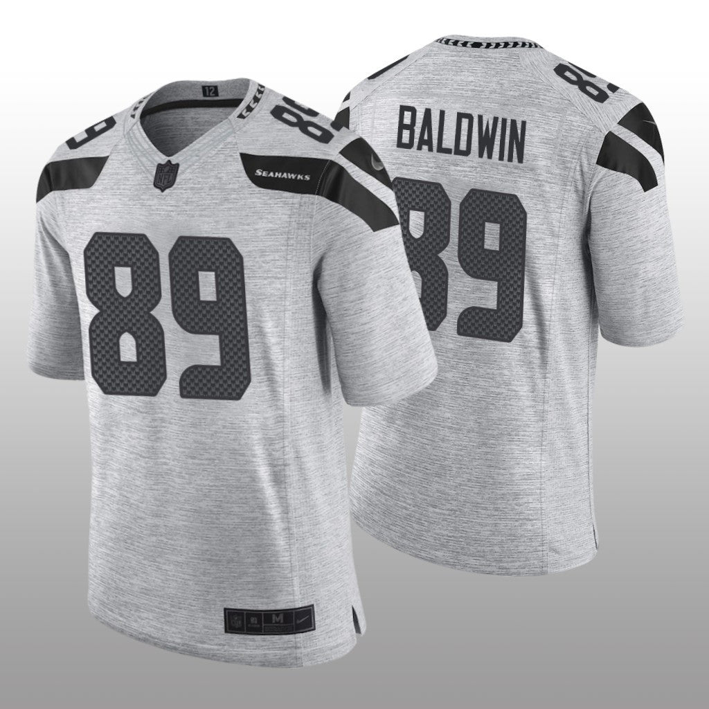 Seattle Seahawks Doug Baldwin Gray Jersey Gridiron Gray Limited