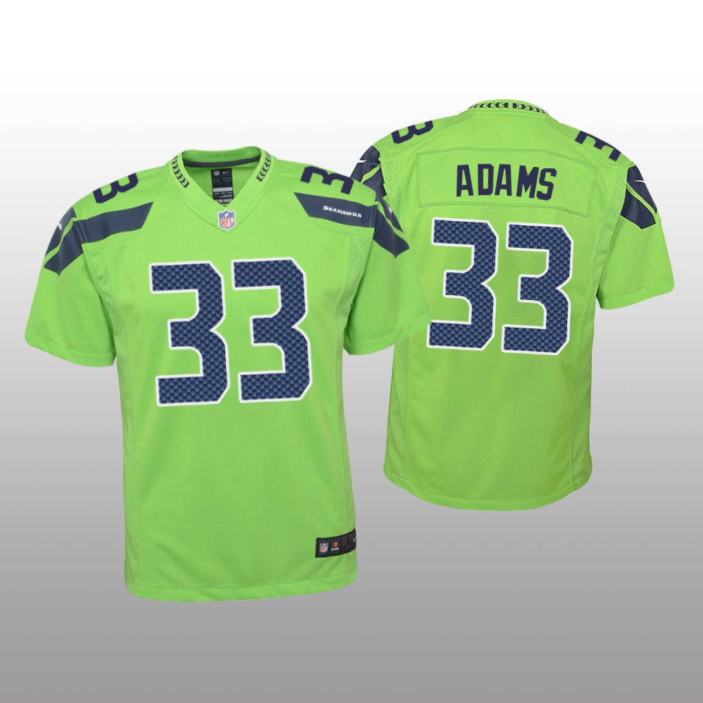 Seattle Seahawks Jamal Adams Green Jersey Game Youth