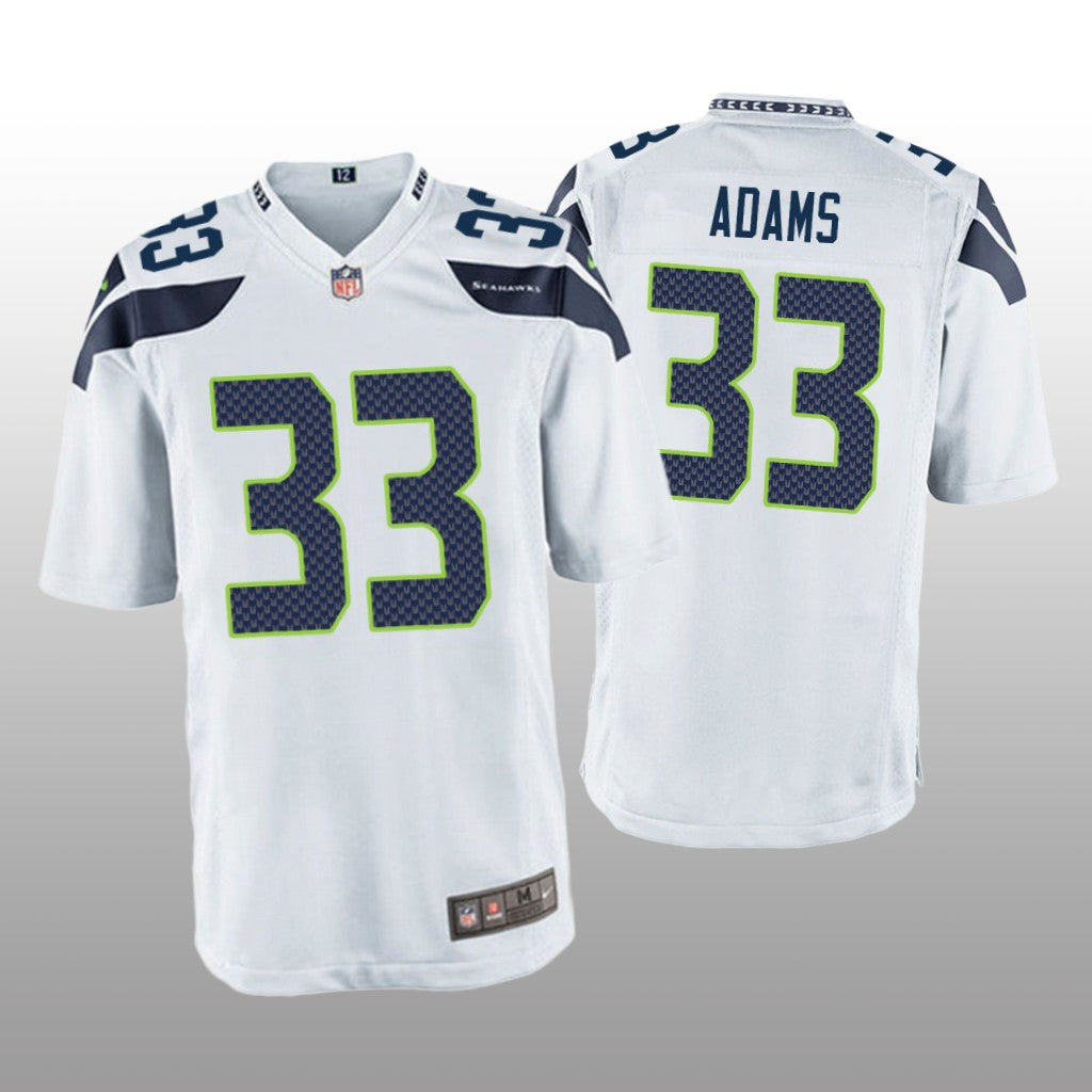 Seattle Seahawks Jamal Adams White Jersey Game Men's