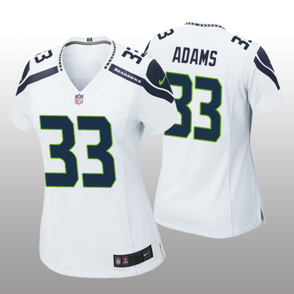 Seattle Seahawks Jamal Adams White Jersey Game Women's