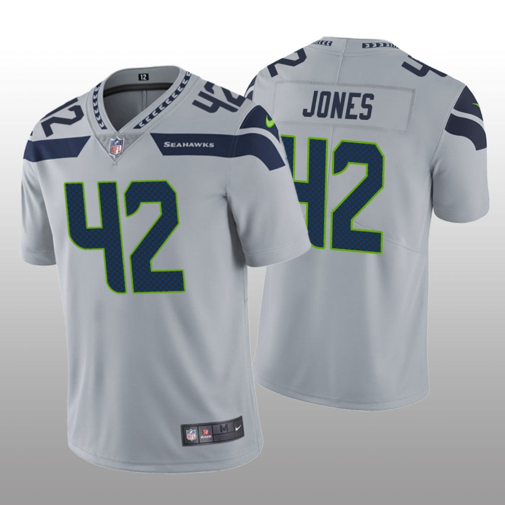 Seattle Seahawks Josh Jones Gray Jersey Vapor Limited Vapor Limited Men's