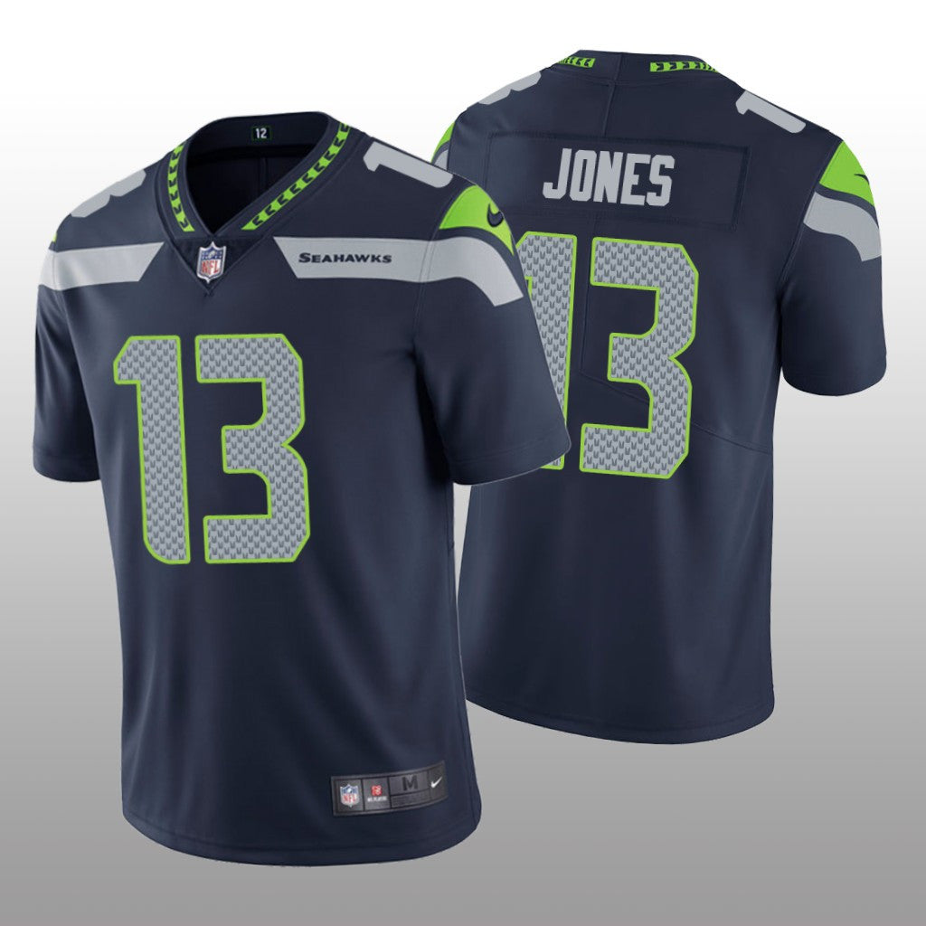 Seattle Seahawks Josh Jones Navy Jersey Vapor Limited Men's