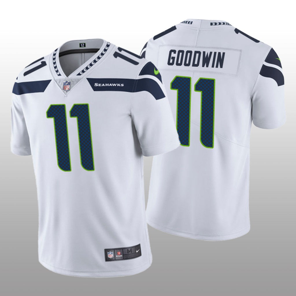 Seattle Seahawks Marquise Goodwin White Jersey Vapor Limited Men's