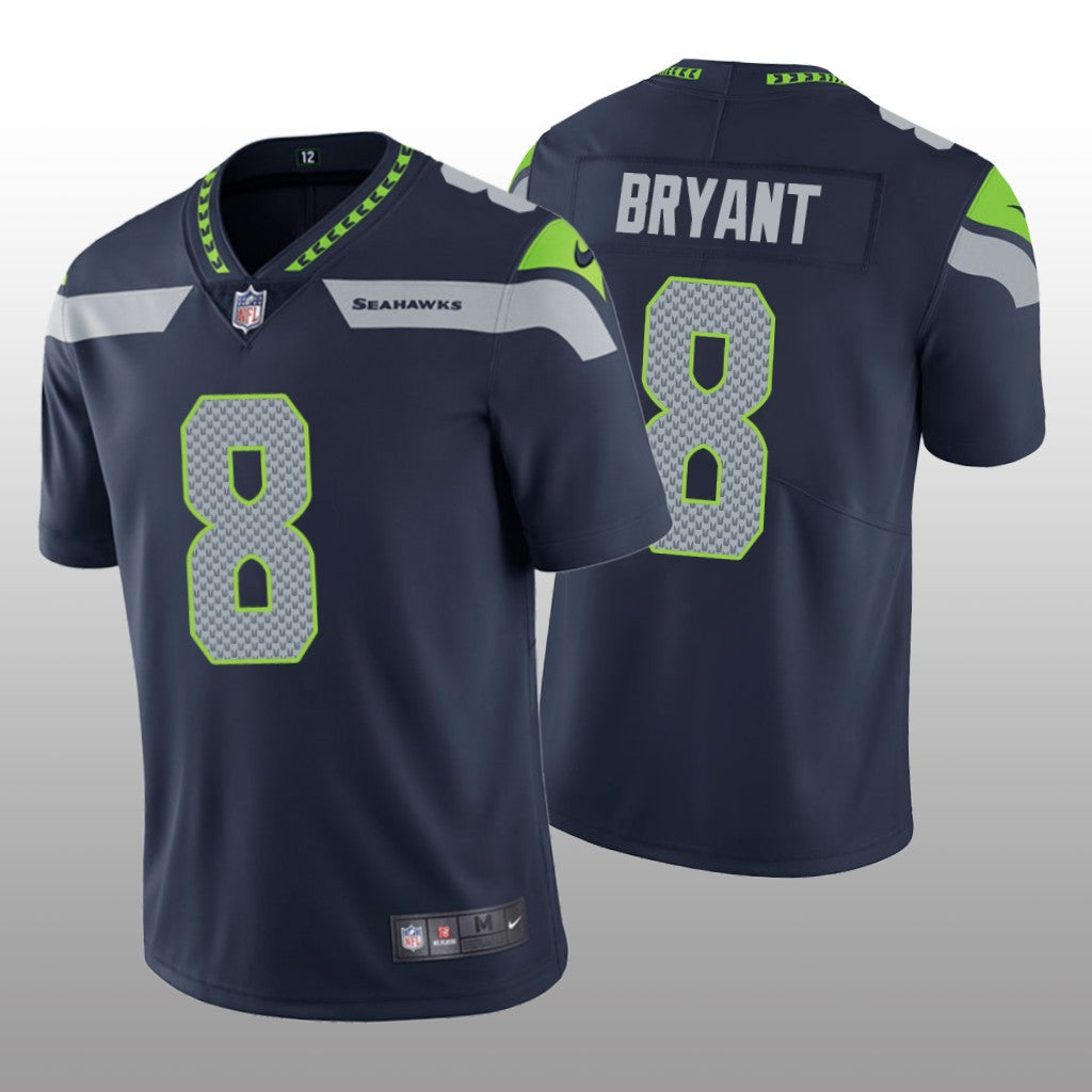 Seattle Seahawks Navy Vapor Limited Coby Bryant Jersey