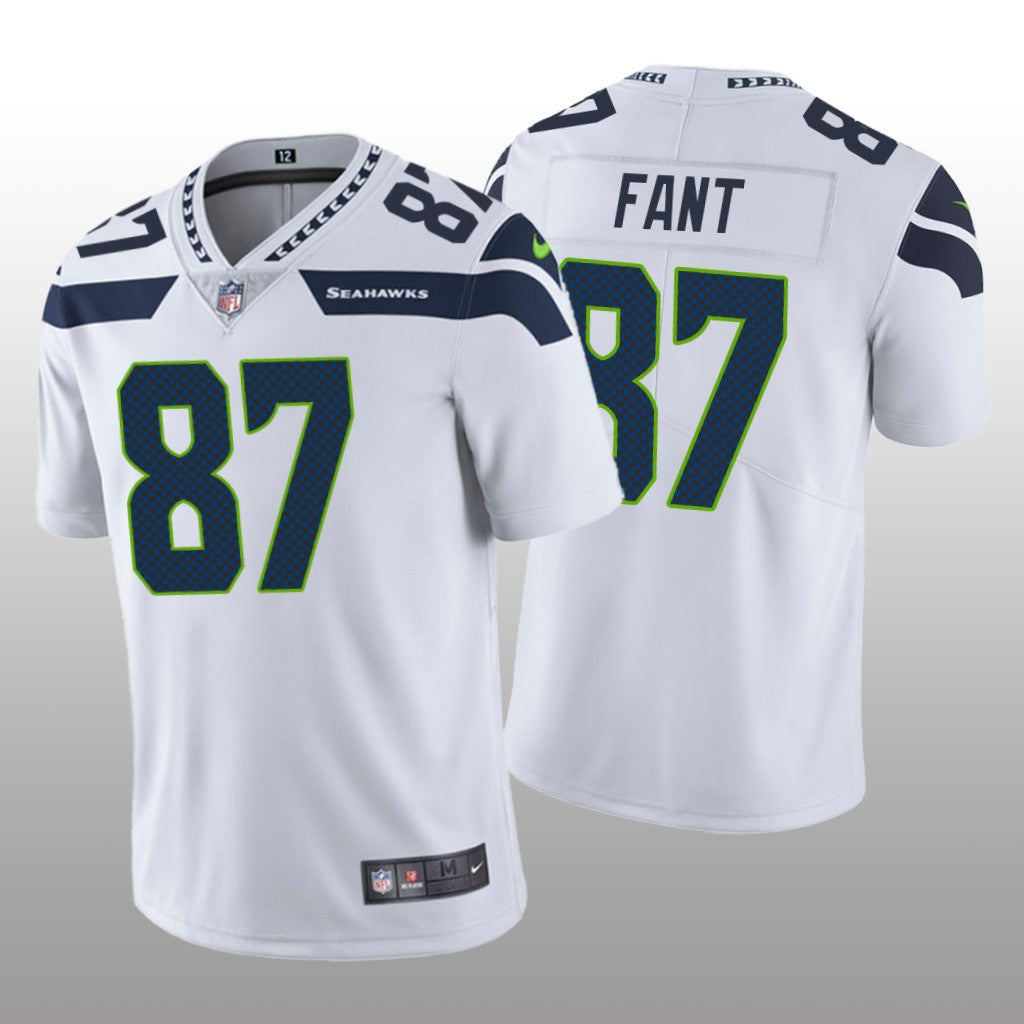 Seattle Seahawks Noah Fant White Jersey Vapor Limited Vapor Limited Men's