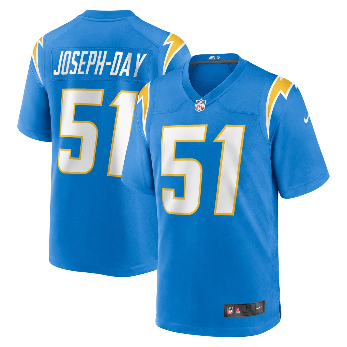 Sebastian Joseph-Day Los Angeles Chargers Nike Game Player Jersey Powder Blue