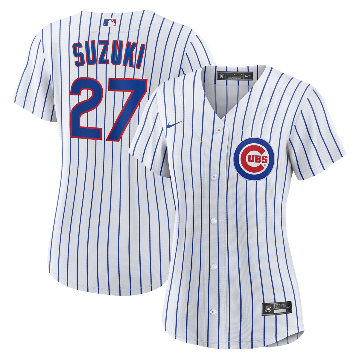 Seiya Suzuki Chicago Cubs Nike Women's Home Replica Jersey White