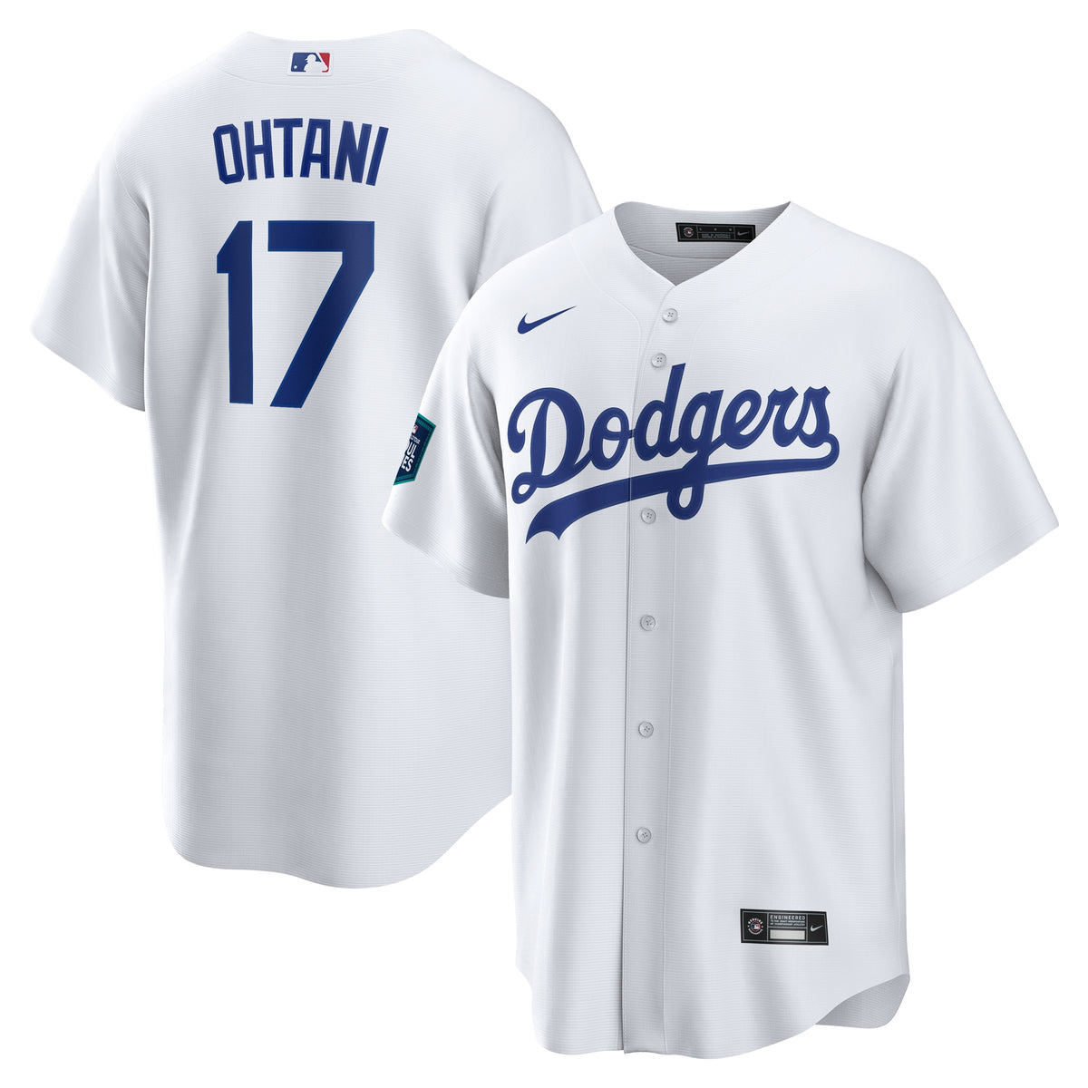 Shohei Ohtani Los Angeles Dodgers Nike 2024 MLB World Tour Seoul Series Home Replica Player Jersey White