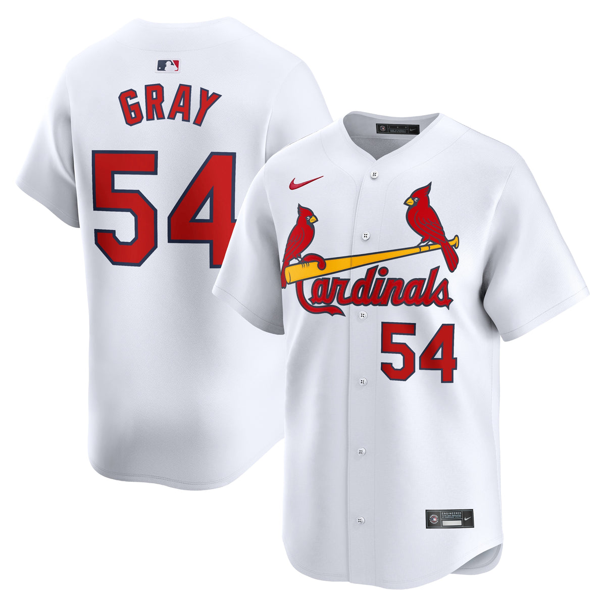 Sonny Gray St. Louis Cardinals Nike Home Limited Player Jersey White