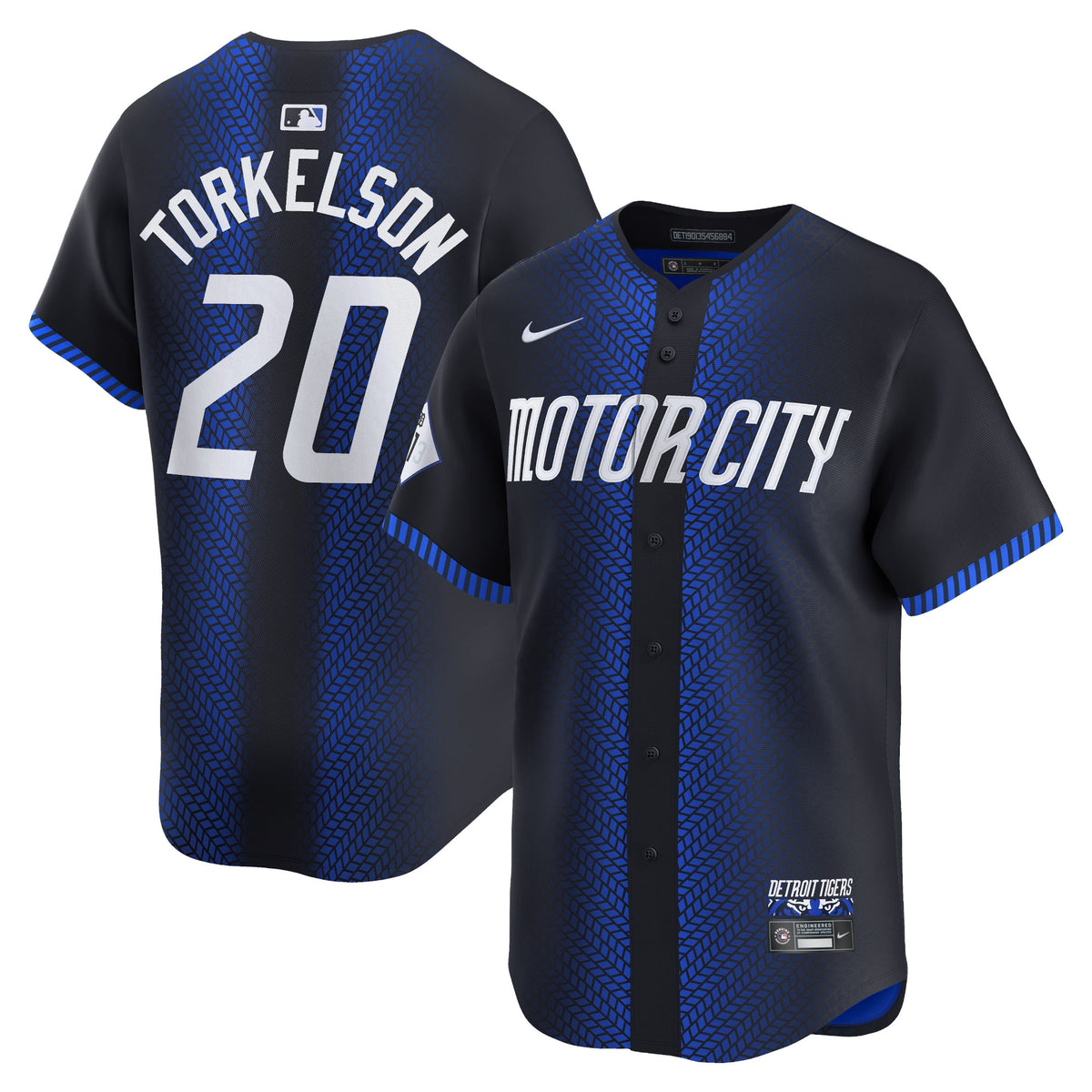 Spencer Torkelson Detroit Tigers Nike 2024 City Connect Limited Jersey Navy
