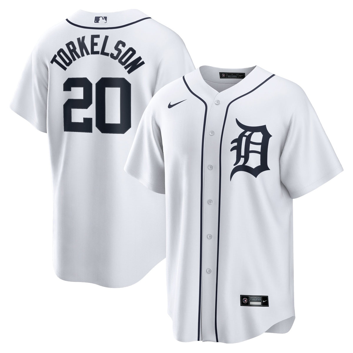 Spencer Torkelson Detroit Tigers Nike Home Replica Jersey White