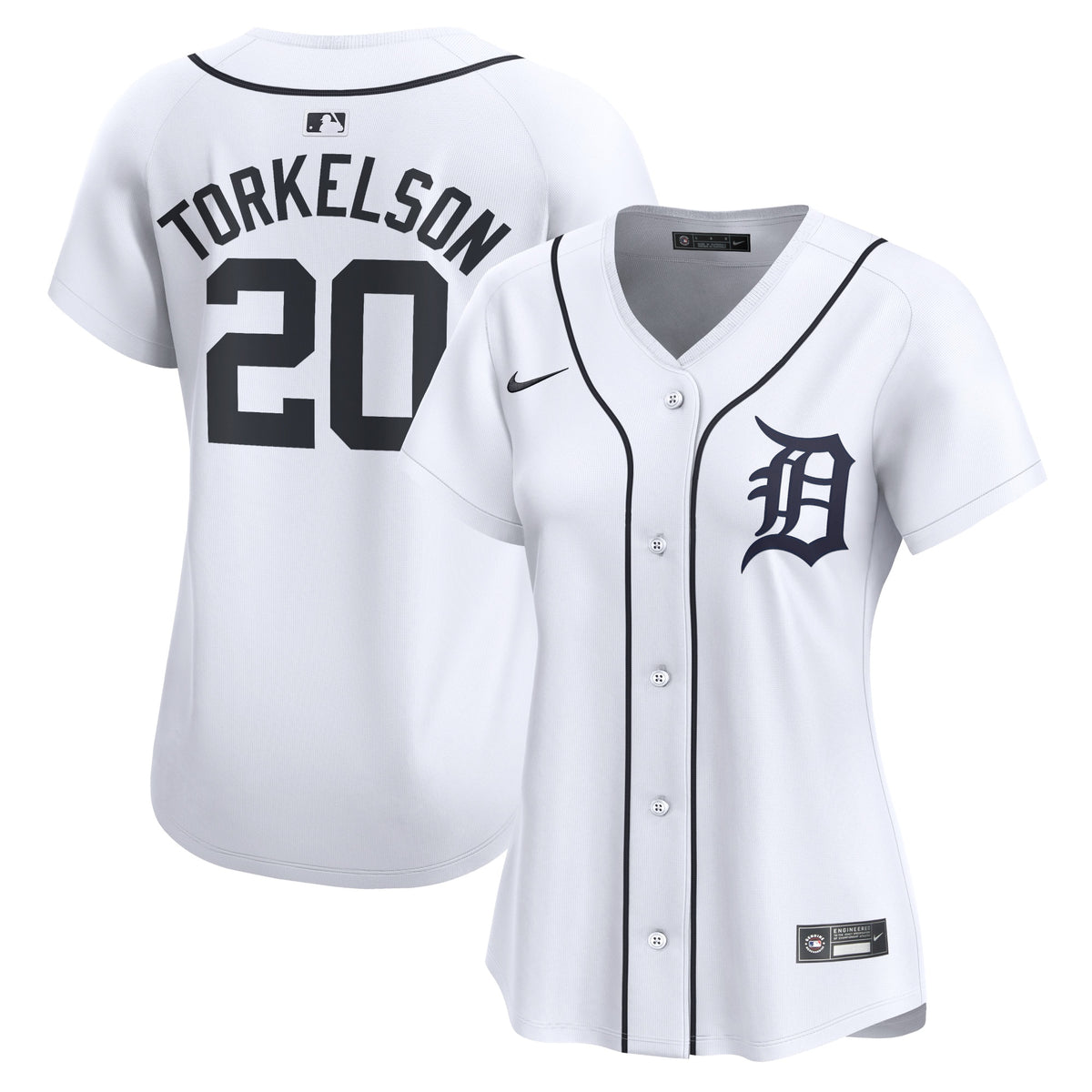 Spencer Torkelson Detroit Tigers Nike Women's Home Limited Player Jersey White